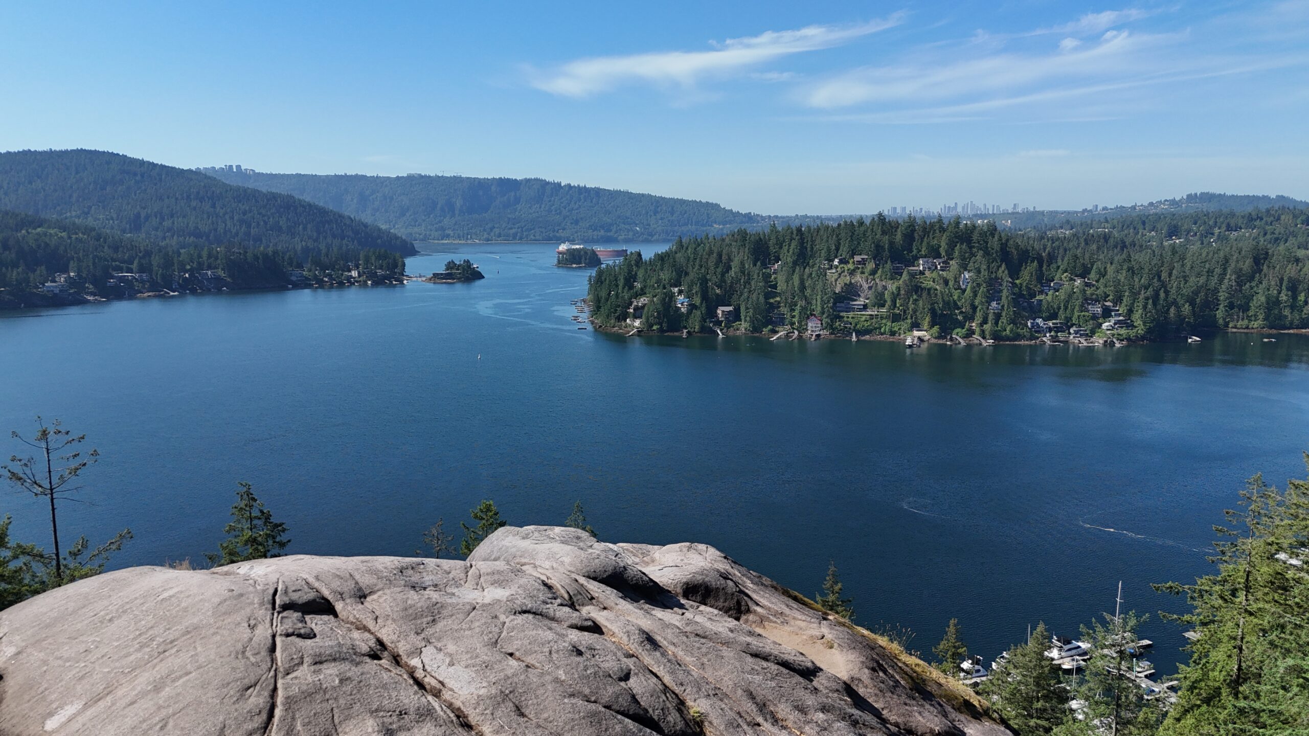 View from Quarry Rock over Indian Arm