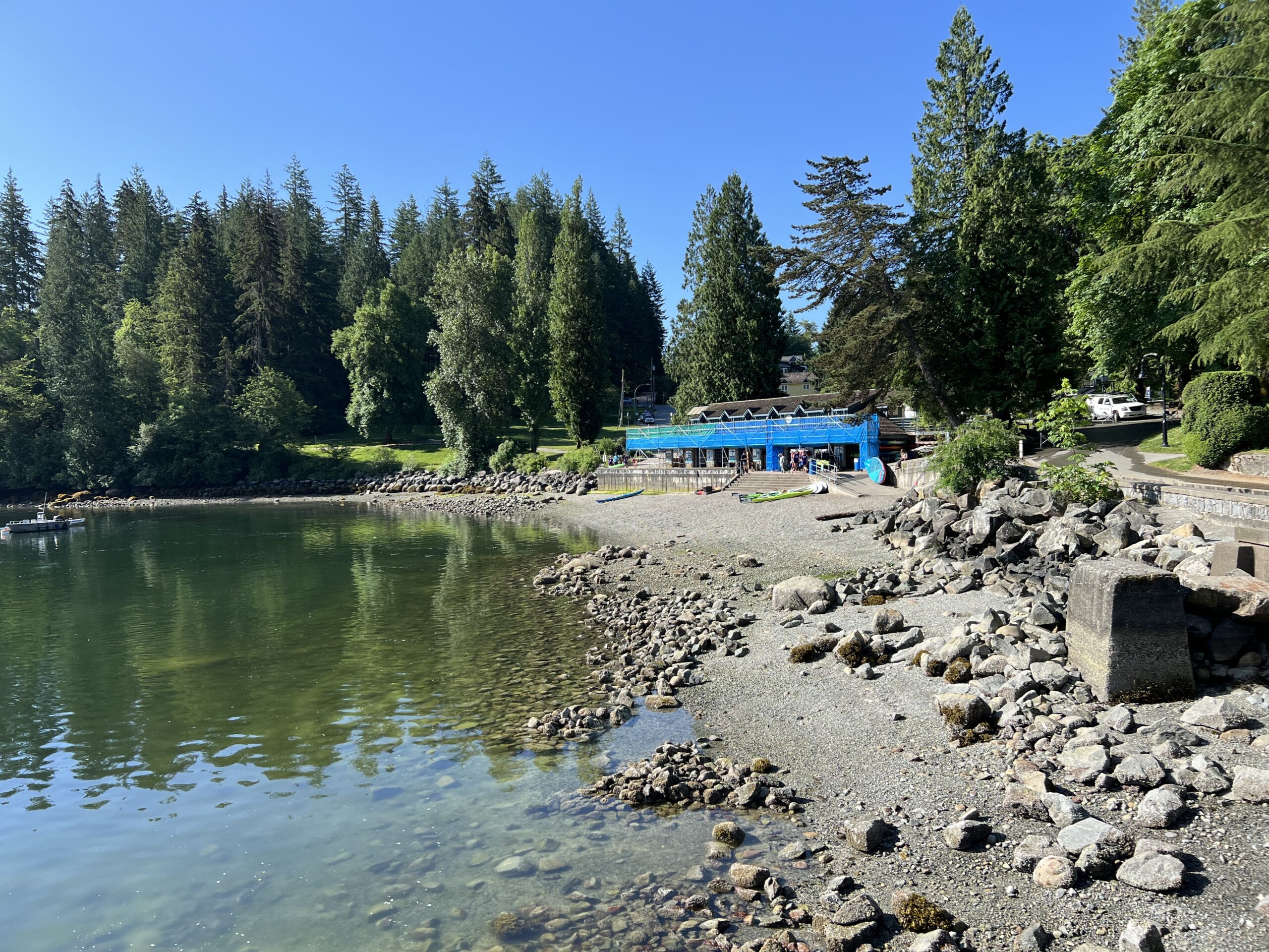 Deep Cove waterfront and kayak centre